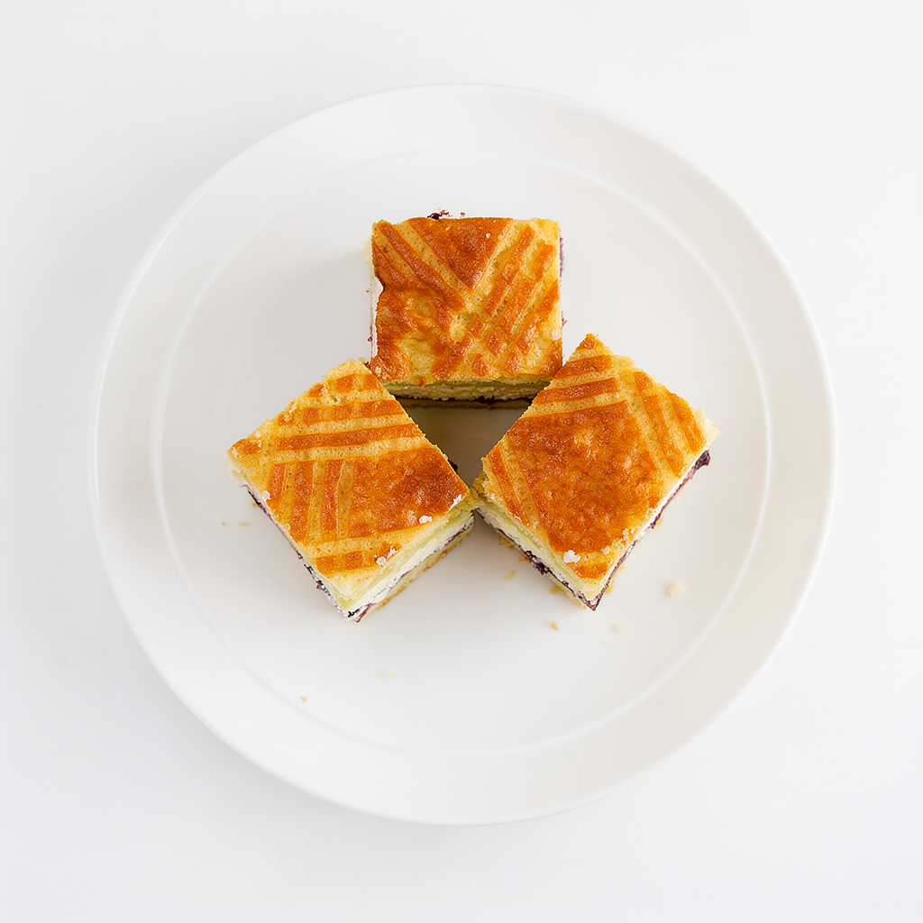 Tradycyjny Placek "Przyjaźń" z masa twarogową