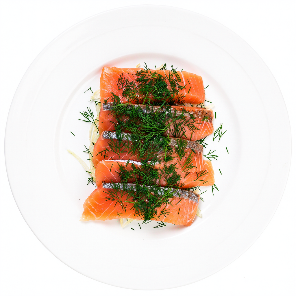 Domowa łosoś solony