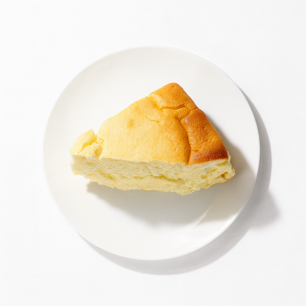 Puszysty jak śnieg sernik bez mąki