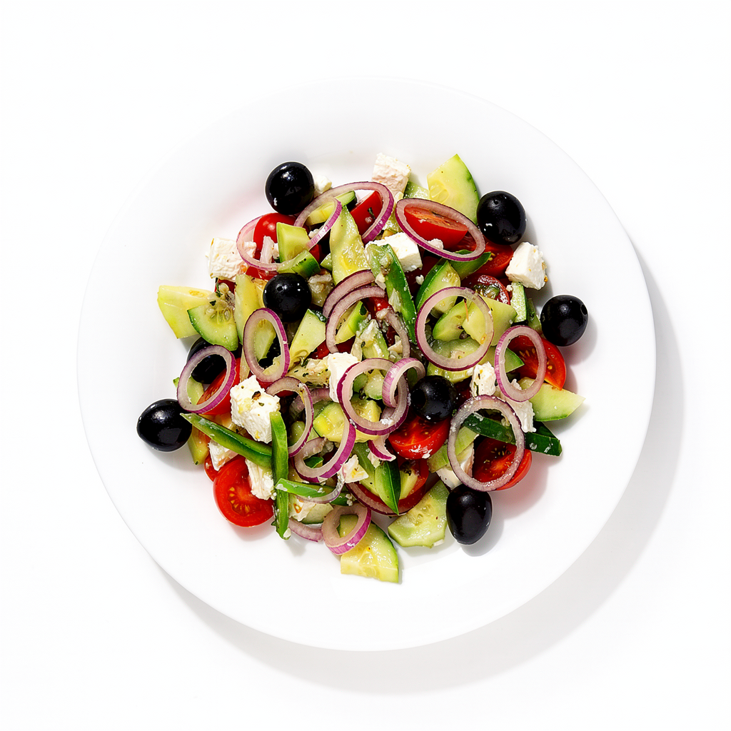 Orzeźwiająca Sałatka Grecka