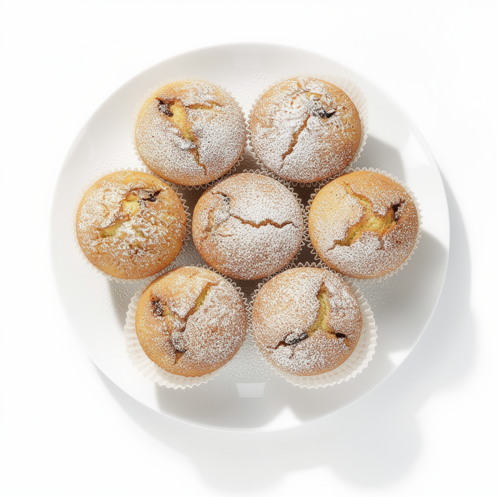 Miękkie i puszyste babeczki serowe